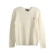 [Ralph Lauren] Ralph Lauren Cable-knit Jumper M NEUTRALS