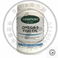 在飛比找蝦皮購物優惠-【優選】紐西蘭Thompson's湯普森Omega3深海魚油