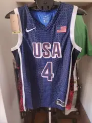 Nike Stephen Curry #4 Team USA 2024 Summer Olympics Size Large Nba Jersey
