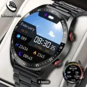 ChiBear Men's IP67 Smartwatch with Wireless Calls, & Step Monitoring