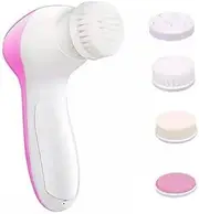 TOVINANNA 1pc Electric Face Exfoliator Electric Face Brush Face Scrubber Electric Facial Cleansing Brush Pink