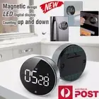Timer rotation Countdown Kitchen Magnetic Alarm Clock Digital Smart Timer