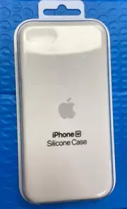 NEW White OEM Apple Silicone Case for iPhone SE (2nd Gen)