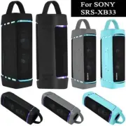 Silicone Speaker Protective Cover Travel Case Skin for Sony SRS-XB33 Bluetooth