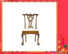 Clearance Sale Solid Mahogany Dining Chair Provincial Chandler Chippendale