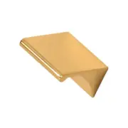 Alno A970-PB Tab Pulls 3/4" Pull Polished Brass