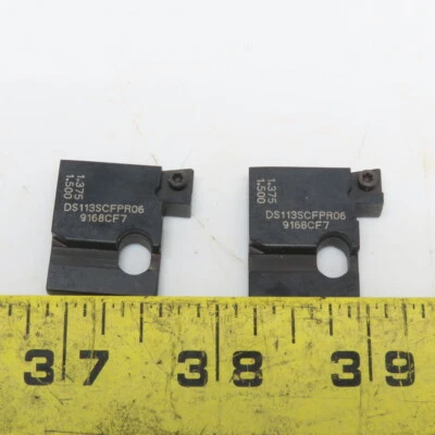 Kennametal DS113SCFPR06 1.3750 -1.500 Indexable insert Boring Head Set of 2