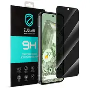 ZUSLAB Google Pixel 8a Privacy Tempered Glass Screen Protector Film Anti Spy Case Friendly 9H Hardness (2024)