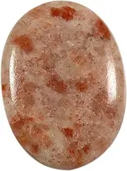 [Goyal Exports] Sunstone Oval Cabochon Natural Loose Gemstone 38.6cts OP28, Loose Gemstone, Sunstone