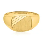 9ct Yellow Gold Signet Ring