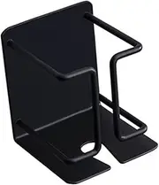 Shower Razor Holder Black Shaver Hook Hanger for Convenient Storage Compact Design for Bathroom Salon Use Keeps Razors and Shaving Brushes Neat and Dry