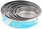 Flour Shifter Strainer Set of 6 Fine Mesh (#6)