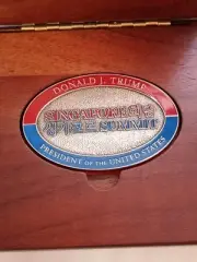 President Trump & Kim Jong Un Nuclear Talks US/North Korea Summit Challenge Coin