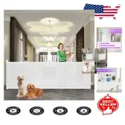 CPC Certified 78 Inch Retractable Baby Gate - Safe Barrier for Kids and Pets