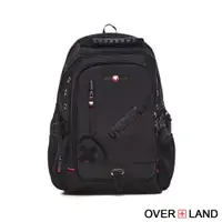 在飛比找ETMall東森購物網優惠-OVERLAND - 美式十字軍 - 品牌LOGO浮印多夾層