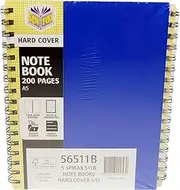 Spirax 511 Hard Cover Book 225X175Mm 200 Page Blue