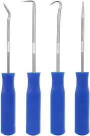 4pcs Car Pick Hook Set O Ring Oil Seal Gasket Puller Remover Craft Hand Tools *