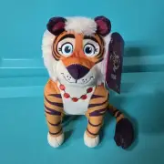Vida The Vet Koa Tiger Plush Toy 7in Tall Stuffed Animals Super-Soft Fur Kids