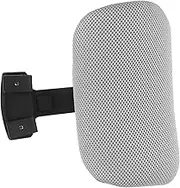 MERRYHAPY Office Chair Head Pillow Computer Chair Headrest Soft Material Ergonomic for Neck Easy Retrofit for Desk Seat Silver Grey Black Frame