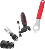 Gogogmee 1 Set Portable Bicycle Repair Tool Kit Multi Function Crank Puller Shaft Remover and Wrench Durable Bike Maintenance Tools for Cycling Enthusiasts