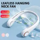Portable Neck Fans Hands Free Bladeless Fan 5000mAh USB Rechargeable BaJgC
