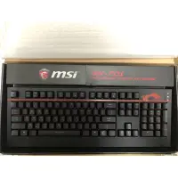 在飛比找蝦皮購物優惠-MSI GK-701 有線機械鍵盤 茶軸