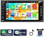 7 Inch Android 13 car Stereo Radio for Toyota 4Runner 2003-2009，for RAV4 2001-2005，for Sequoia 2003-2007 Touch Screen w/Wireless Carplay & Android Auto WiFi Camera MIC (fit Original JBL AMP) 2+32G