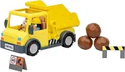 Bluey's Dump Truck, with Load and Unload Feature, Get Some Work Done with Exclusive Hard-Hat Bluey and Muddy Bingo