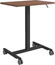 Lectern Podium Stand, Lectern Podium Stand,Laptop Computer Mobile Desk Cart Height Adjustable Portable Presentation Podium Church Lecture Stand Brown Ideal for Sermons and,