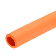 Pipe Insulation Foam Tube Lagging Insulation 25mm(1") ID 35mm OD 20" Orange