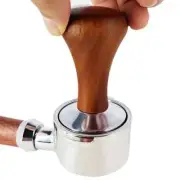 51mm/53mm/58mm Ground Coffee Solid Wood Handle Tamper Tamper Coffee Tamper