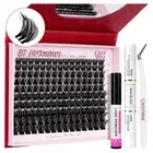 3D DIY Cluster Lash Kit W/lash Remover Applicator Comb And Razor