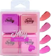 Stick Blush Lipstick | Cream Blush Stick Eyeshadow Makeup,Instant Color Long Wearing Jelly Texture Makeup for Women Wife Daughter Natural Look Easy Application
