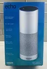 Amazon Echo Smart Speaker with Alexa White Bluetooth Wi-Fi