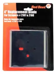 2109 Floor, Scraper, Replacement Blade, One Size, Black