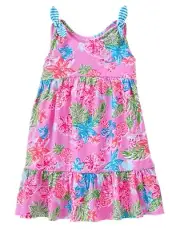 NWT Gymboree Mix N Match Everyday Playwear Floral Sundress Dress Toddler Girls