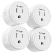 GHome Smart Plug 5GHz, 15A WiFi Smart Plugs That Work with Alexa and Google H...