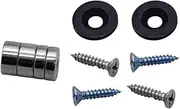 6XDB Glove Box Lid Hinge Snapped Repair Fix Kit Brackets with Screw Fit for Golf Fit for Mk4 Fit for 1J