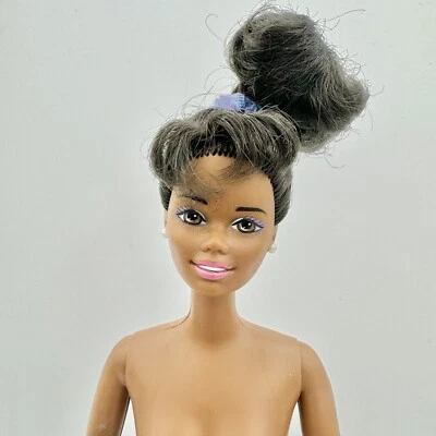 Nude Barbie Doll Articulated African American for Muse Model OOAK