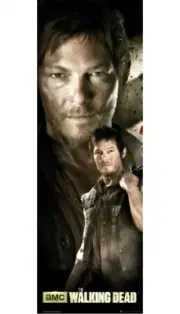 The WALKING DEAD DARYL Long Door Poster 2013 AMC Scorpio 21 x 62 - S01 - #DP355