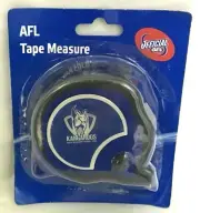 NTH MELBOURNE KANGAROOS OFFICIAL AFL FOOTY 8m TAPE MEASURE BUILDERS MEASURING