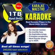Karaoke English 240K Songs in a HD with Professional System Best Software