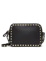 Valentino Garavani Rockstud Crossbody Bag in Shiny Leather