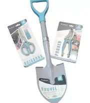 Dipping Shovel 26" Carbon Steel Blade Powder Coated handle+ Herb Scissors+ Prune
