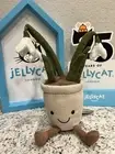 Jellycat AMUSEABLE SNOWDROP Soft Plush Toy NWT HTF Garden RETIRED Lovey Cute!