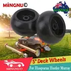 2pcs 5" Deck Wheels & Bolts set Fit Husqvarna Hustler Murray Toro Ride On Mowers