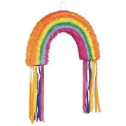Rainbow Birthday Party Mardi Gras Supplies Pinata Pinyata Pinyarta 47cm