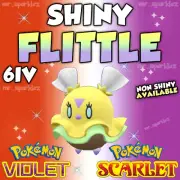 ✨ SHINY FLITTLE ✨ 6IV ✨ Pokemon Scarlet & Violet