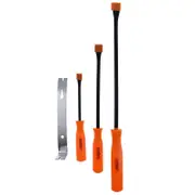 4 Pieces Pry Bar Set - Mechanic Crowbar Car Tool