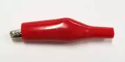 Sato Parts # C-4-M-R, 35mm Alligator Clip with Red Boot 5A @ 30V